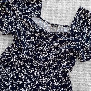 Bloomchic Women's Navy and Blue Dress